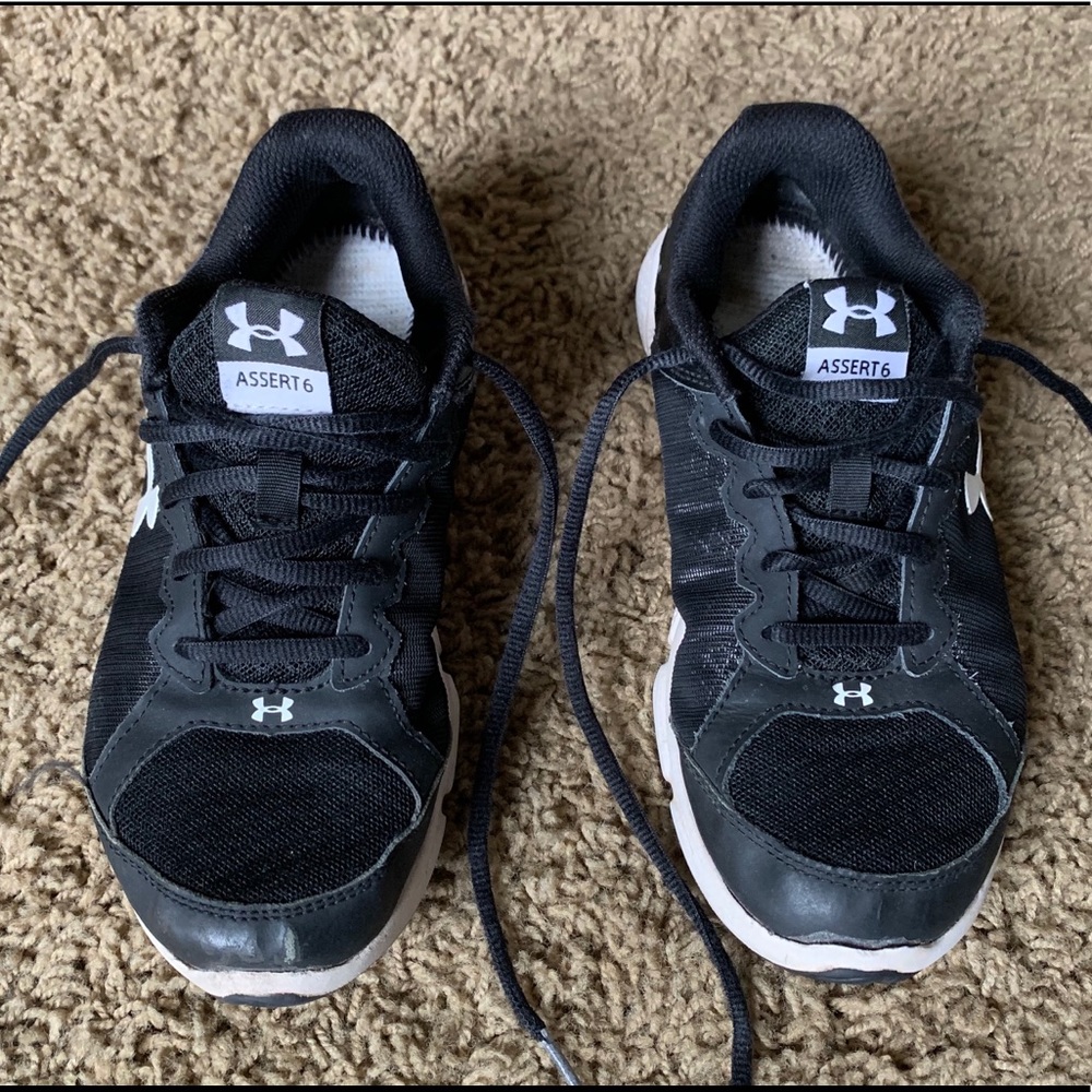 Under Armor shoes.